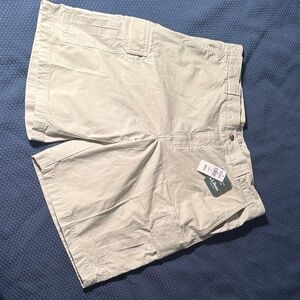 L.L. Bean Men's Sand Color Cargo Shorts